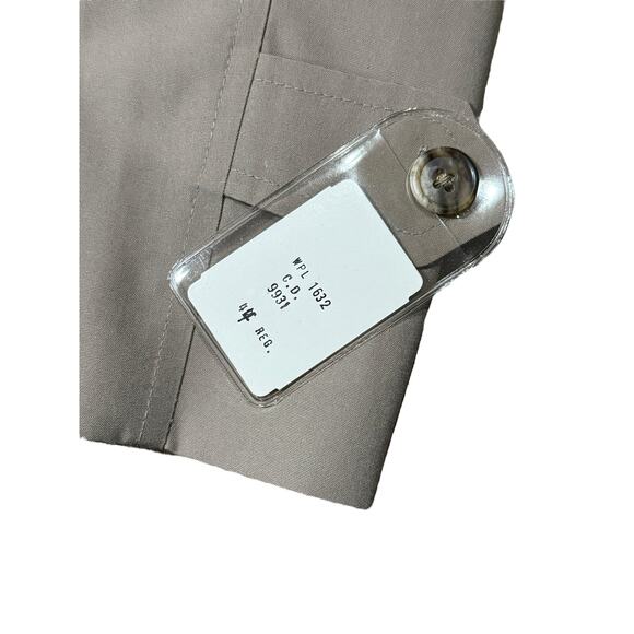 Christian Dior Le‎ Connaisseur Trench Coat Men 44R Beige Lined Quiet Luxury Wool - Picture 5 of 10
